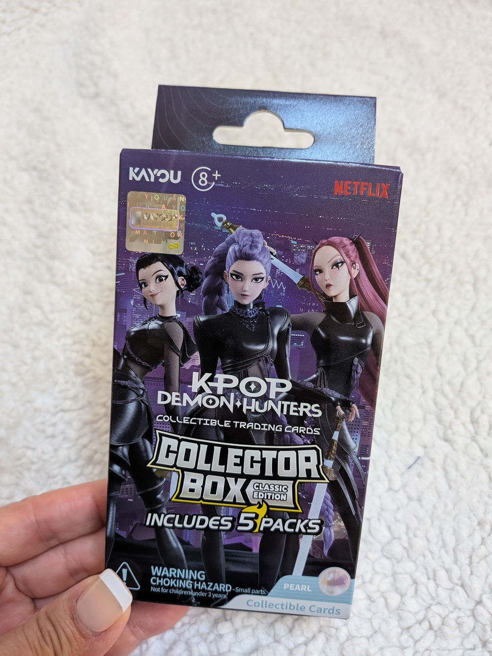 Netflix KPOP Demon Hunters Collector Box Trading Cards BNWT